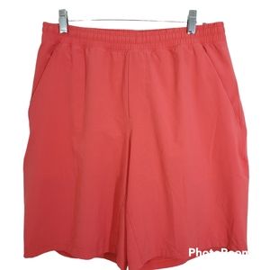 Lululemon Men's Pace Breaker Shorts with Liner 9" Inseam Coral Size Large